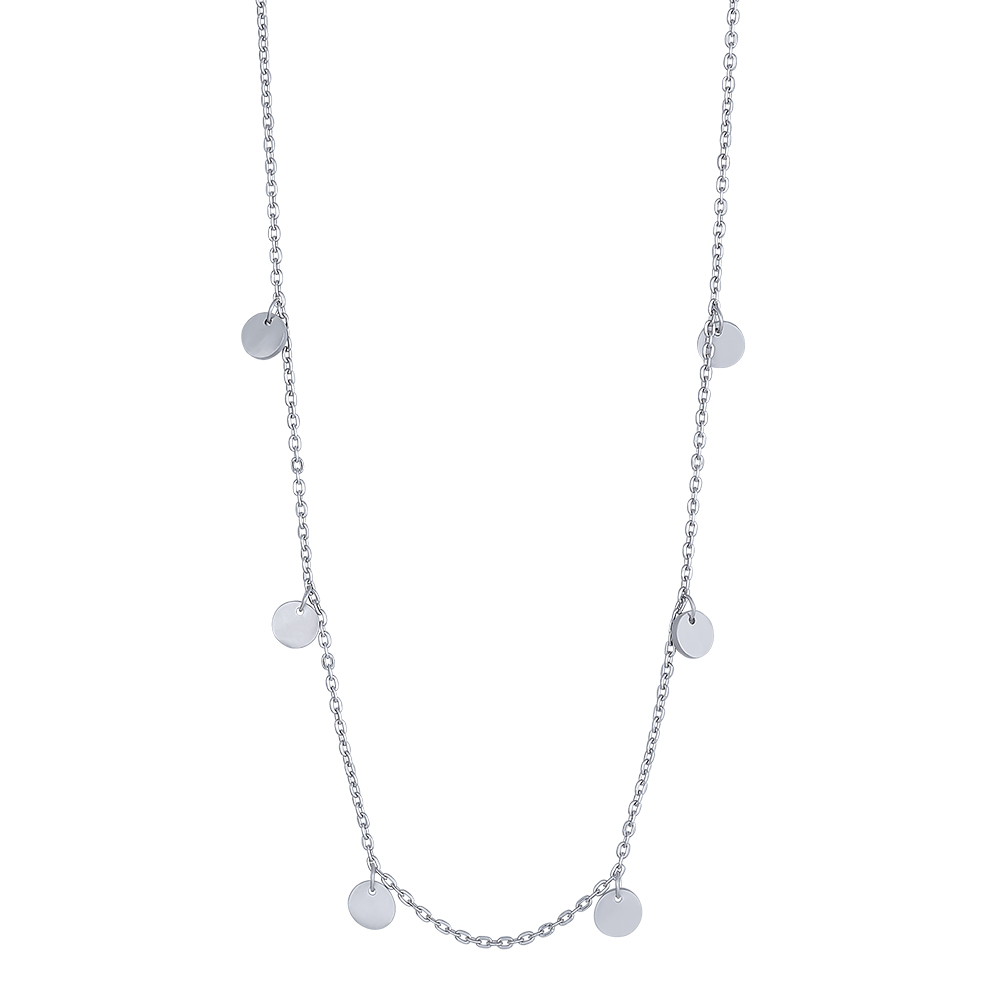 Nordahl Andersen rhodinierte Silber Halskette DISC52 5mm - My Fine Jewellery